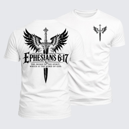 Luxe Mercerized Cotton Tee - Sword Of The Spirit