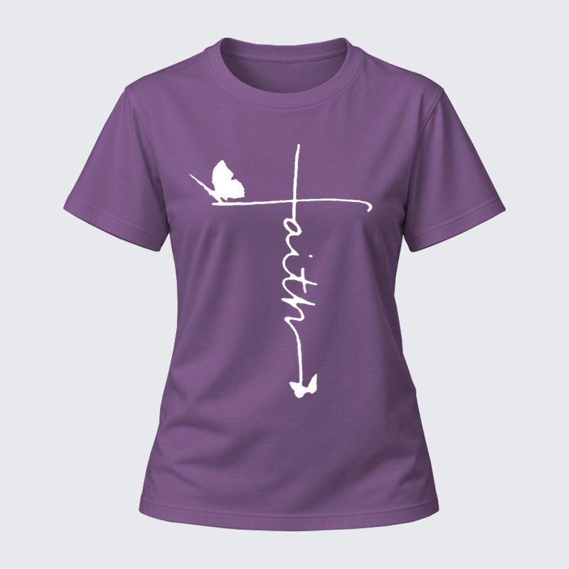 Women's T-shirts –Faith Cross
