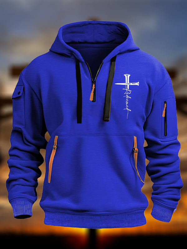 Cross Redeemed Zipper Hoodies