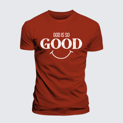 God Is So Good Jesus God Christian Premium Mercerized Cotton Tee