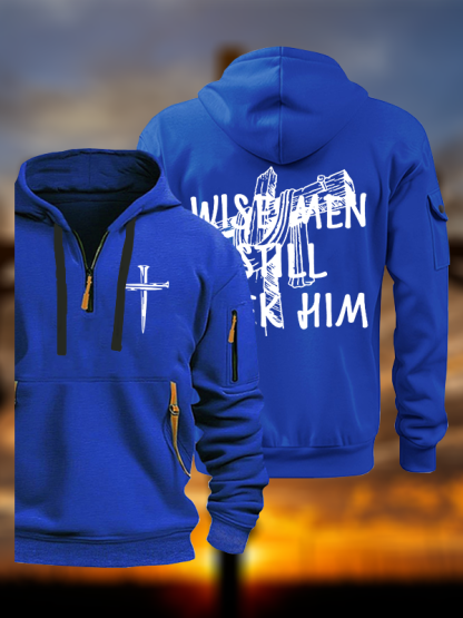 Wise Men Still Seek Him Jesus God Christian Zipper Hoodies