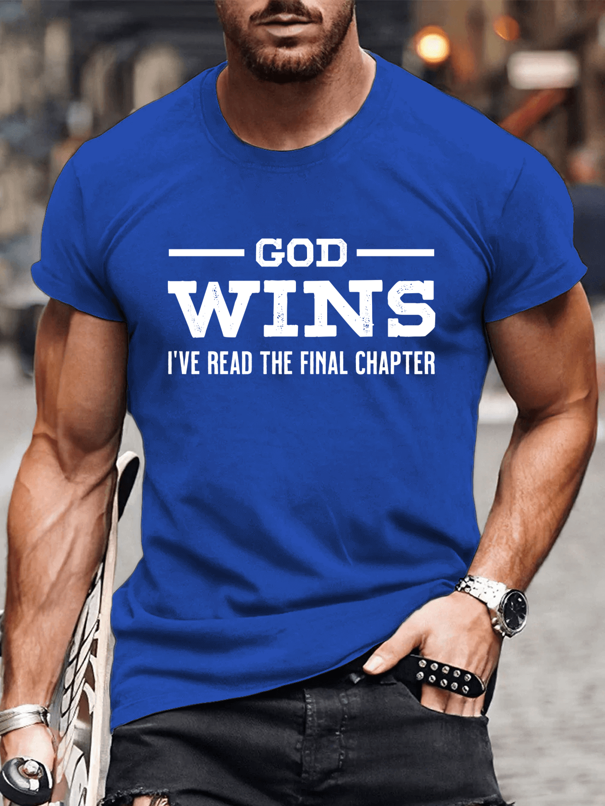 I've Read The Final Chapter God Wins T-Shirt