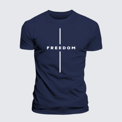 Freedom Is Not Free Jesus God Christian Premium Mercerized Cotton Tee