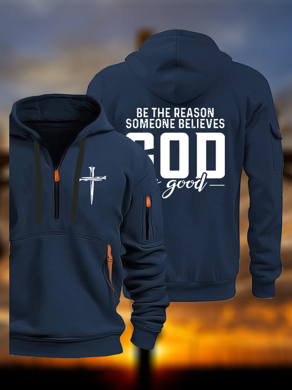 The Reason Someone Believes God Is Good Jesus God Christian Zipper Hoodies