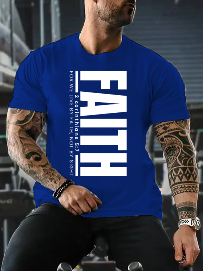 Christmas Faith Jesus God Christian Cotton T-Shirt