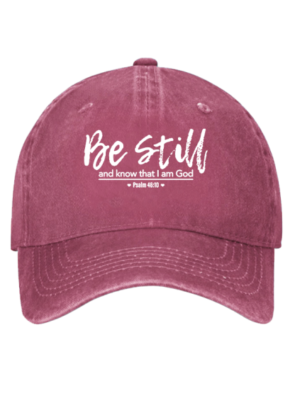 Psalm 46:10 Christian Hat