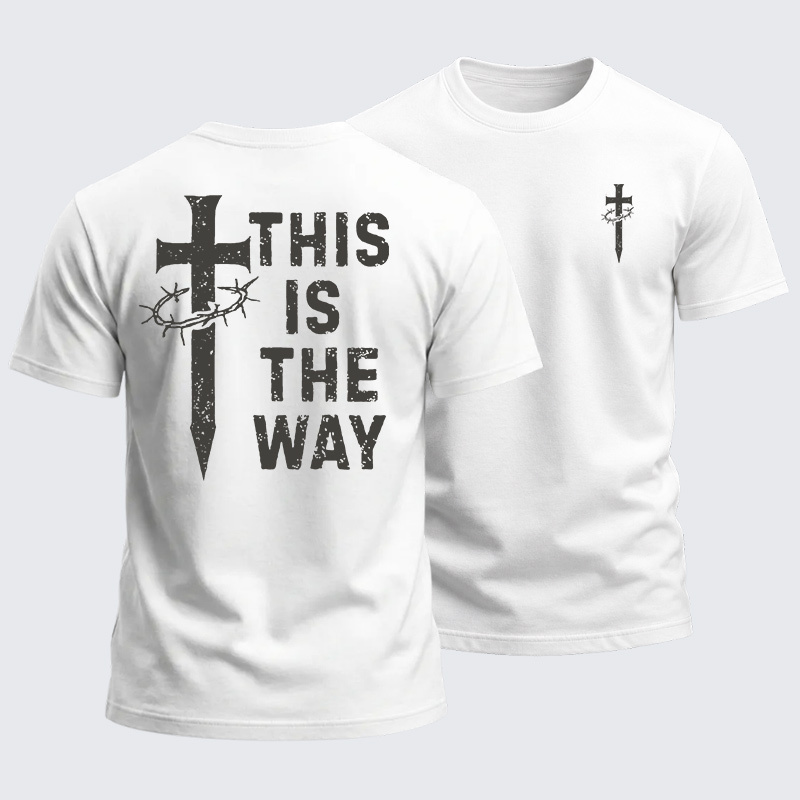 Heavyweight Cotton Tee - Religious Faith