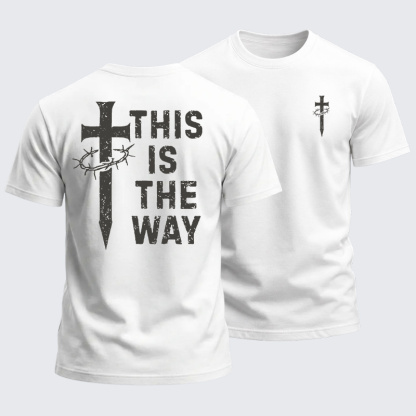 Heavyweight Cotton Tee - Religious Faith