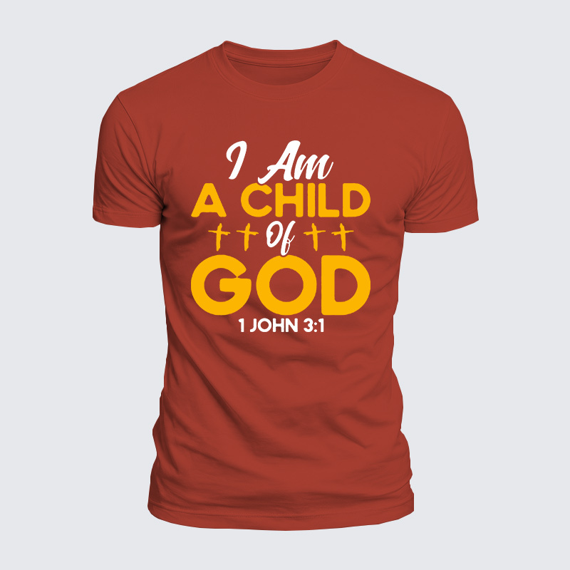 Child Of God Jesus God Christian  – Luxe Mercerized Interlock Cotton Tee