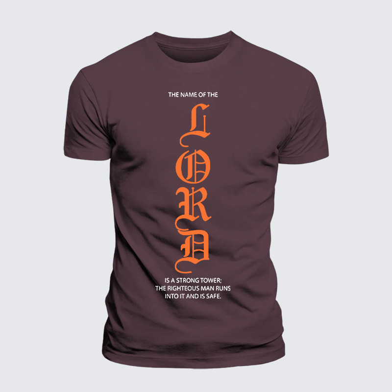 LORD Jesus God Christian Premium Mercerized Cotton Tee