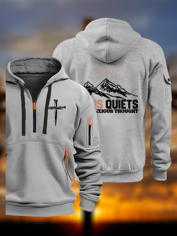 Jesus Quiets Every Anxious Thought Jesus God Christian Zipper Hoodies