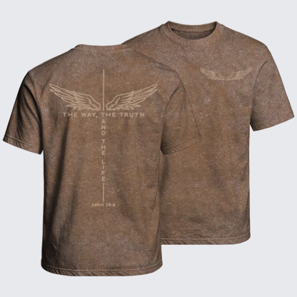 Washed T-Shirt - The Way The Truth The Life