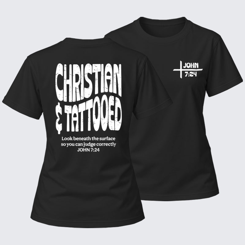 Women's T-shirts   - Christian & Tattooed   