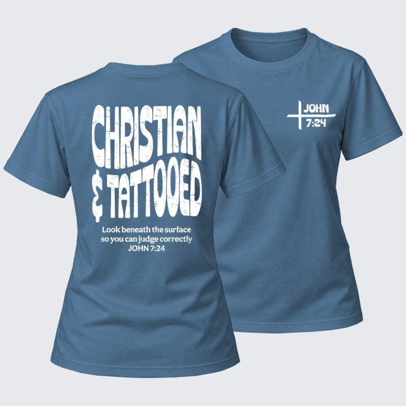 Luxe Mercerized Cotton Tee - God Is Greater Than The Highs And Lows   -soulsbelief