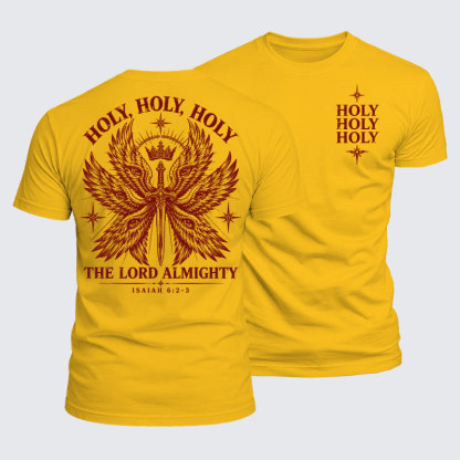 Luxe Mercerized Cotton Tee - Holy, Holy, Holy Is The Lord God Almighty