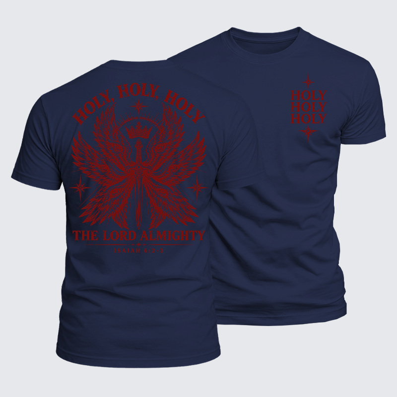 Luxe Mercerized Cotton Tee - Holy, Holy, Holy Is The Lord God Almighty
