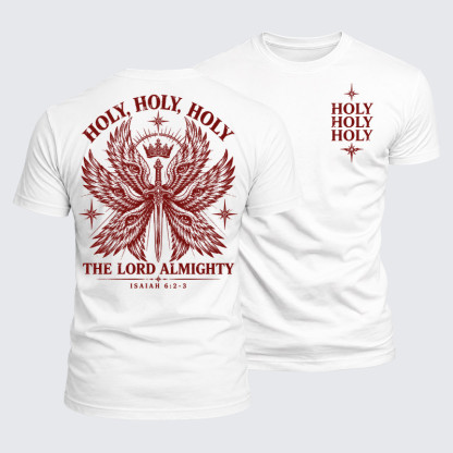 Luxe Mercerized Cotton Tee - Holy, Holy, Holy Is The Lord God Almighty
