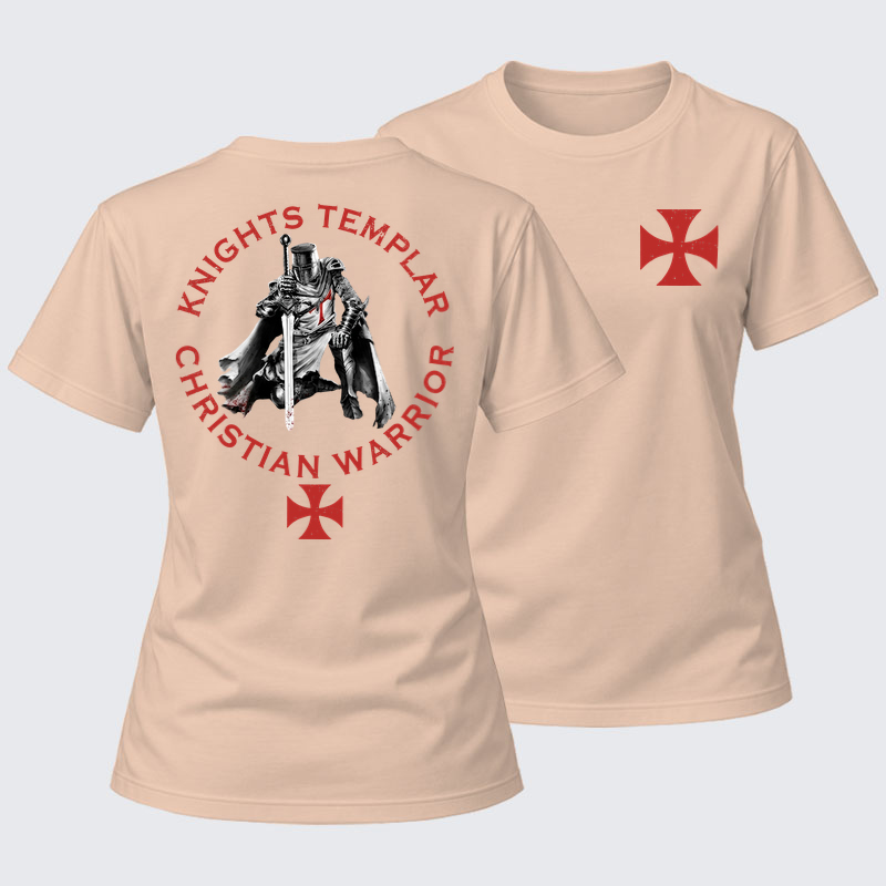 Women's T-shirts - Knights Templar Templar Cross Crusader Knight    