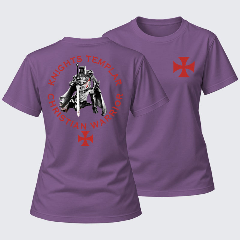Women's T-shirts - Knights Templar Templar Cross Crusader Knight    