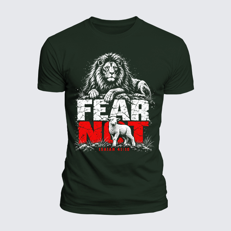 [Copy]Luxe Mercerized Cotton Tee - Fear Not Isaiah 41:10