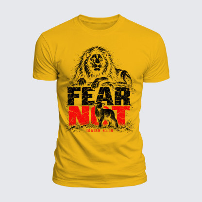 [Copy]Luxe Mercerized Cotton Tee - Fear Not Isaiah 41:10