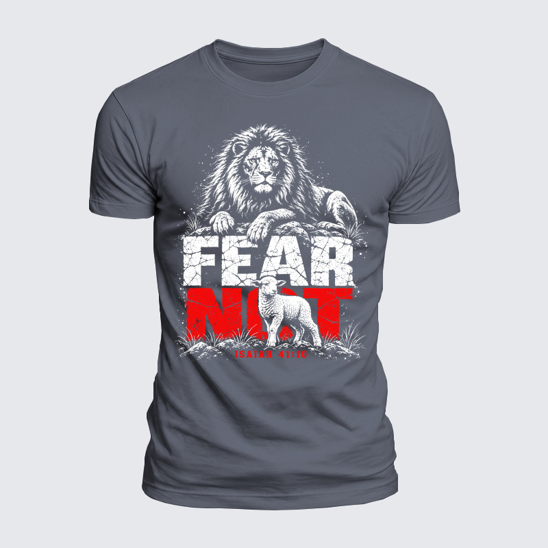 [Copy]Luxe Mercerized Cotton Tee - Fear Not Isaiah 41:10