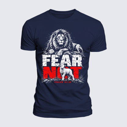 [Copy]Luxe Mercerized Cotton Tee - Fear Not Isaiah 41:10