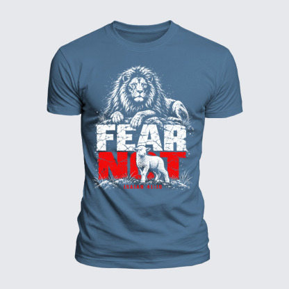 [Copy]Luxe Mercerized Cotton Tee - Fear Not Isaiah 41:10