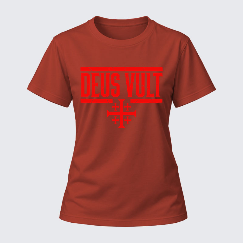 Women's T-shirts - Deus Vult