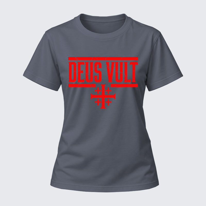 Women's T-shirts - Deus Vult