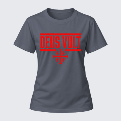 Women's T-shirts - Deus Vult