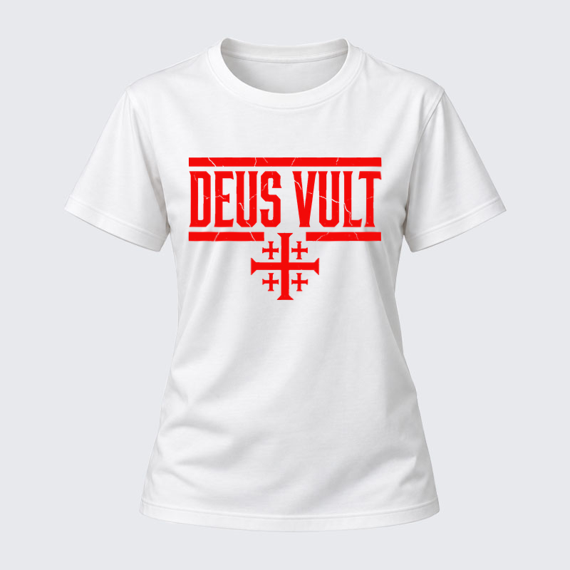 Women's T-shirts - Deus Vult