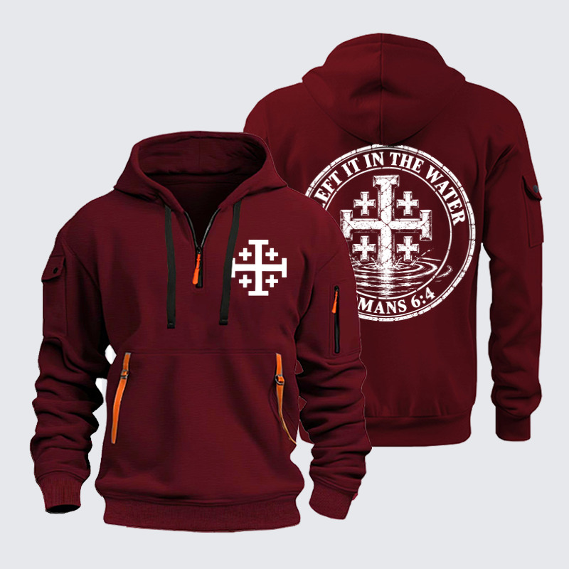 Zipper Hoodies –I Left It in the Water – Romans 6:4