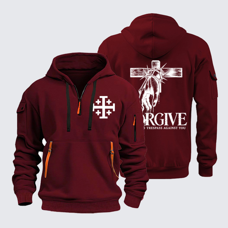 Zipper Hoodies –Forgive Those Who Trespass Against You