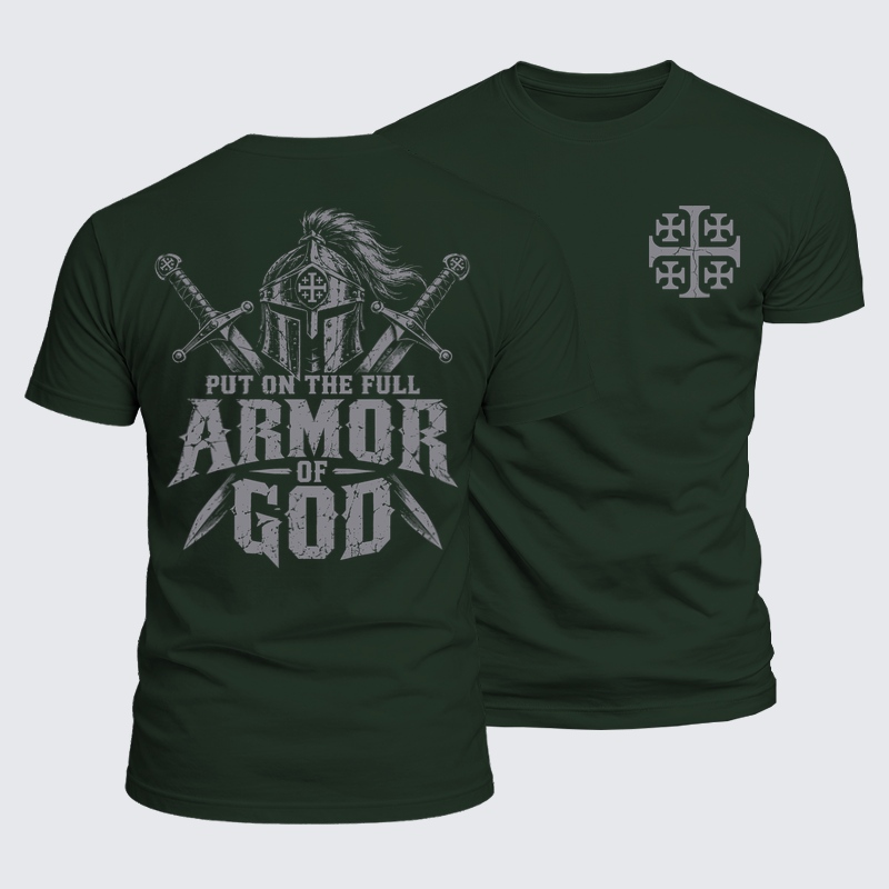 Luxe Mercerized Cotton Tee -Armor of God
