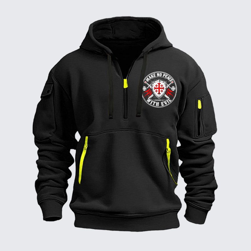 Zipper Hoodies - Deus Vult: God Wills It-soulsbelief