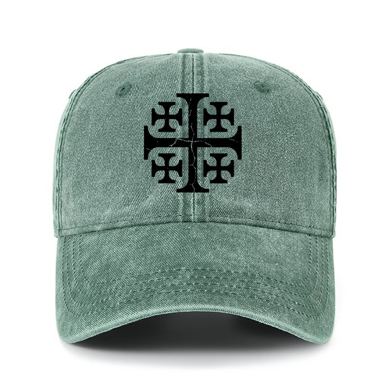 Heritage Washed Cap - Deus Vult