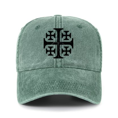 Heritage Washed Cap - Deus Vult
