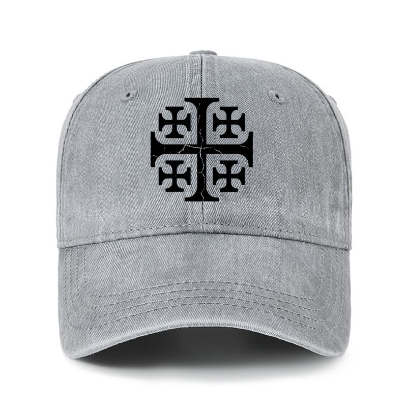 Heritage Washed Cap - Deus Vult