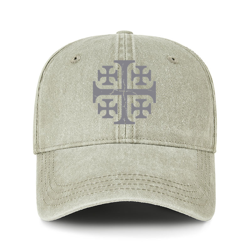 Heritage Washed Cap - Deus Vult