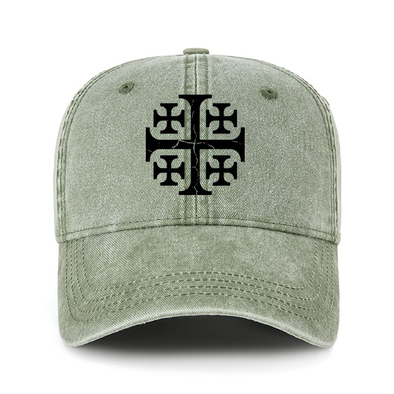 Heritage Washed Cap - Deus Vult