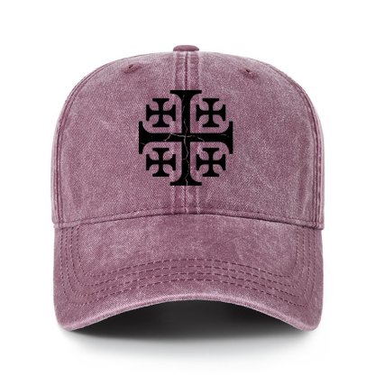 Heritage Washed Cap - Deus Vult