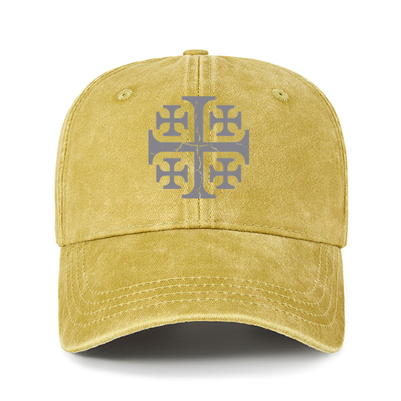 Heritage Washed Cap - Deus Vult