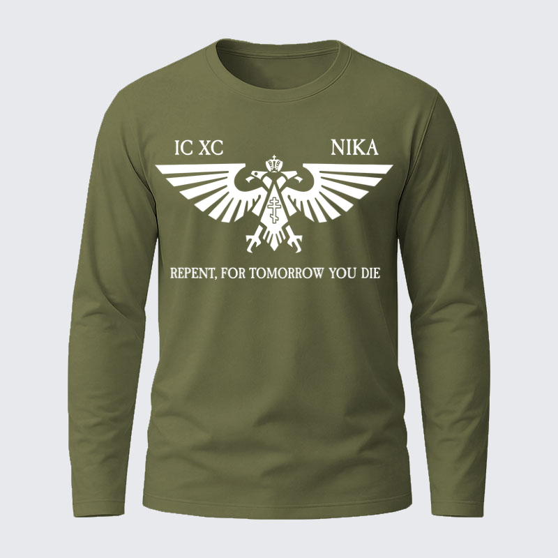 Orthodox Warhammer Cotton Long Sleeve T-Shirt