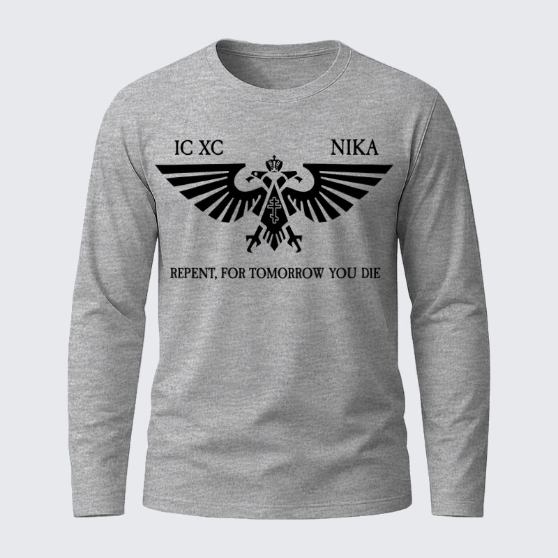 Orthodox Warhammer Cotton Long Sleeve T-Shirt