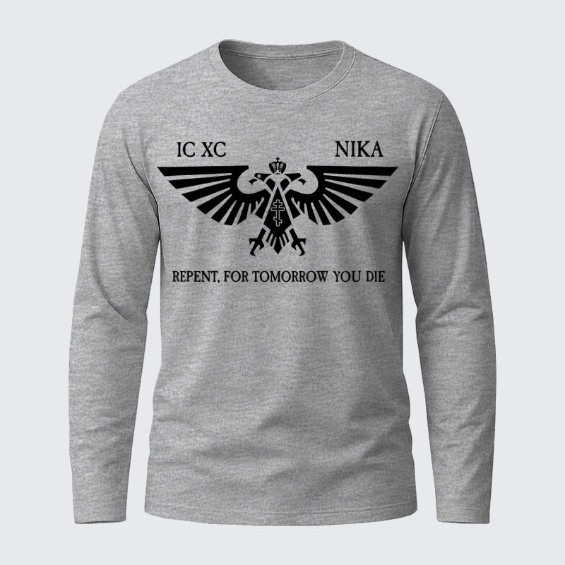 Orthodox Warhammer Cotton Long Sleeve T-Shirt