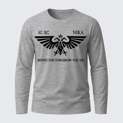 Orthodox Warhammer Cotton Long Sleeve T-Shirt