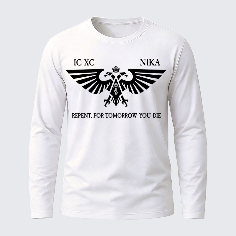 Orthodox Warhammer Cotton Long Sleeve T-Shirt