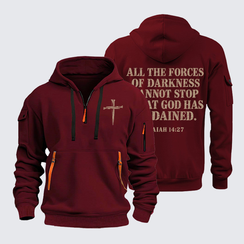 Zipper Hoodies - Make No Peace With Evil-soulsbelief