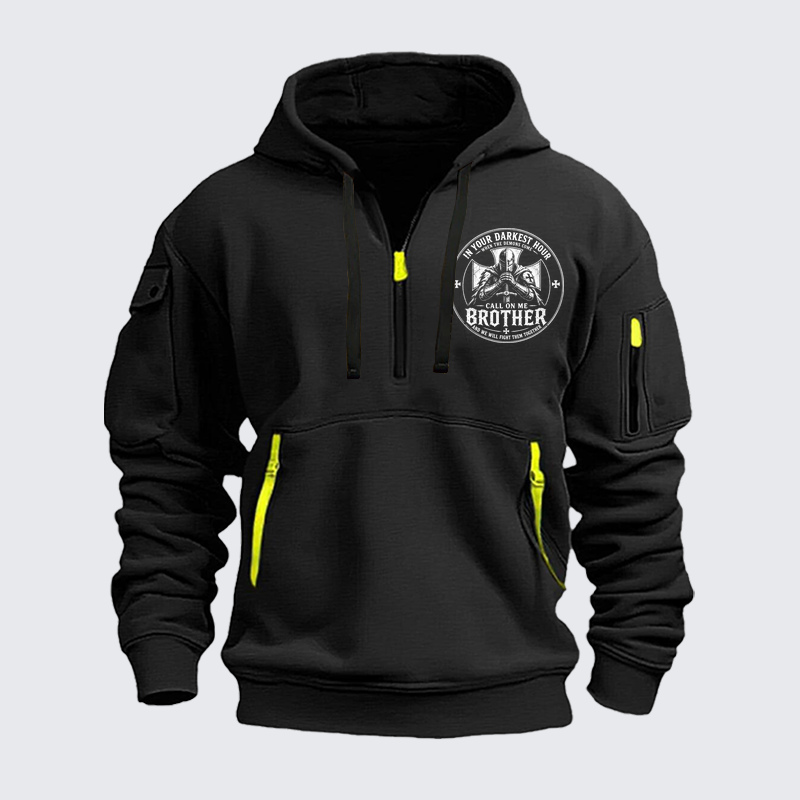 Zipper Hoodies - Call On Me Brother – Knights of Faith